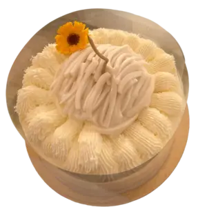 Chiffon cake à la noix de coco